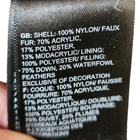 Women's The North Face Black Puffer Jacket S - Picture 5 of 5